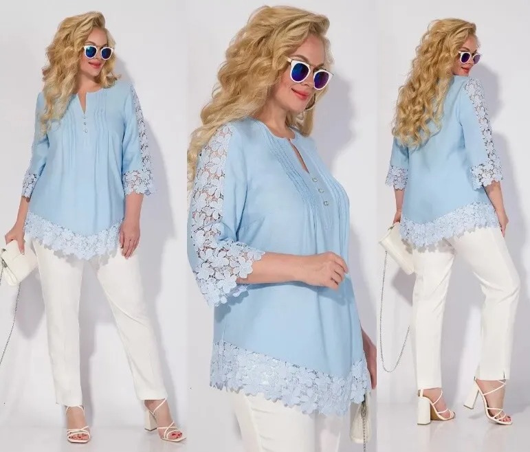 Комплект, блуза, брюки Liliana 1288-1243Г