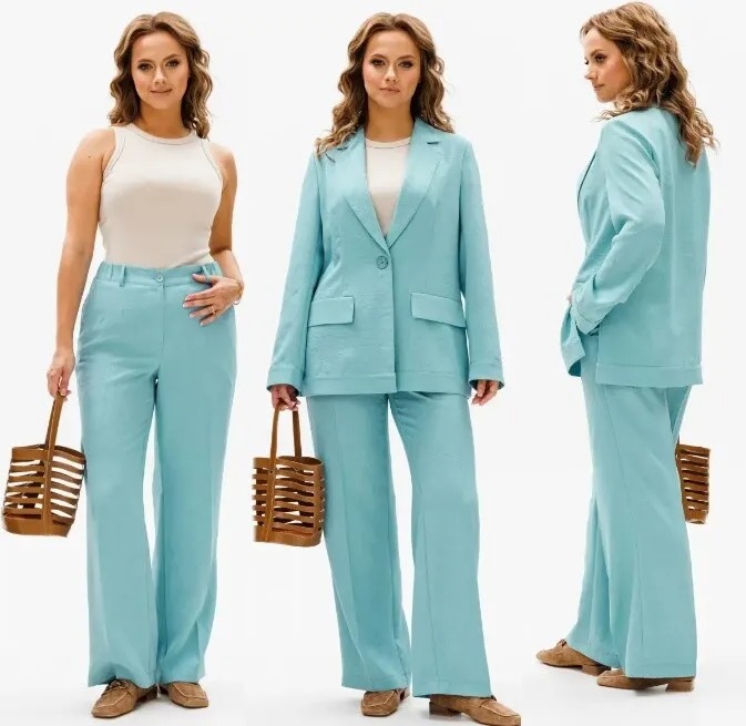 Костюм, жакет, брюки, топ, майка Gizart 5286