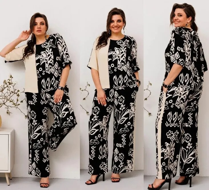 Костюм, блузон, брюки Romanovich Style 2-2491М