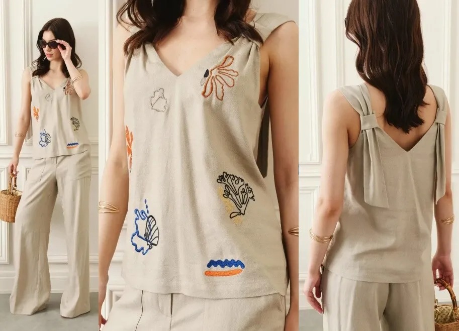 Комплект, блуза, брюки Lokka 1401