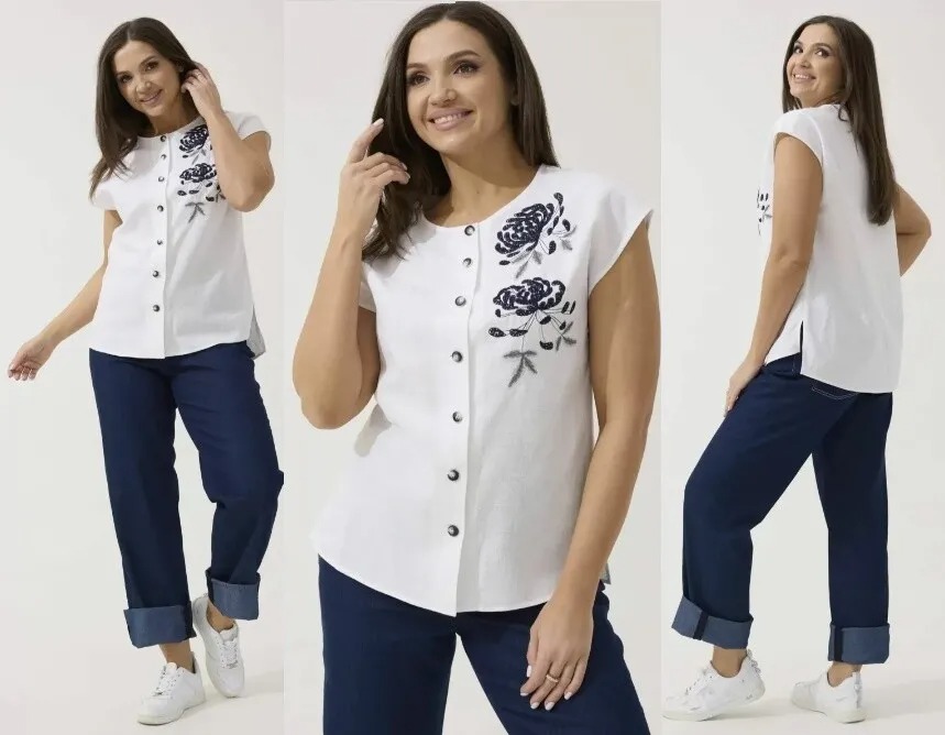 Комплект, блуза, брюки Ma Cherie 3053