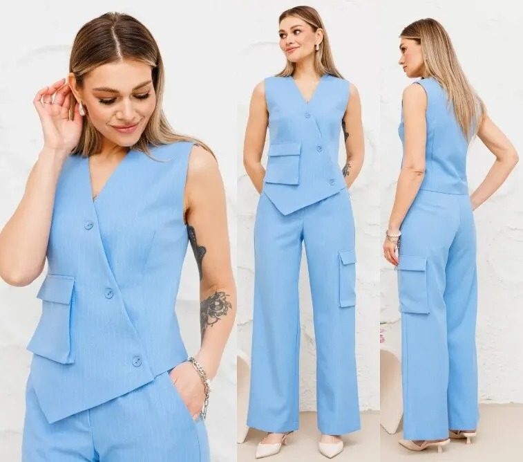 Костюм, жилет, брюки Ambera Style 2054G