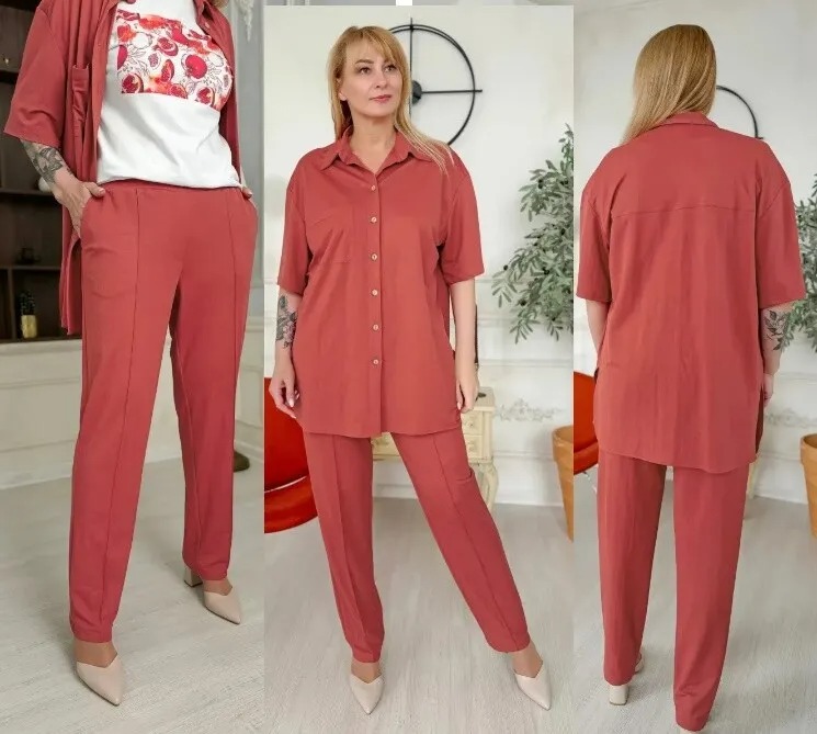 Комплект, блуза, брюки Rumoda 2223