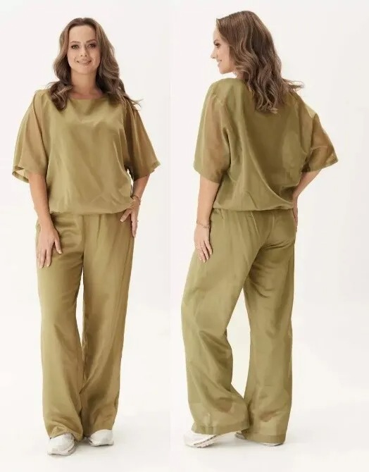 Комплект, костюм, блузон, брюки Fantazia Mod 4783