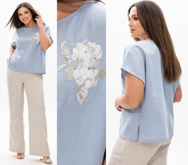 Комплект, блуза, брюки Ma Cherie 3068Г