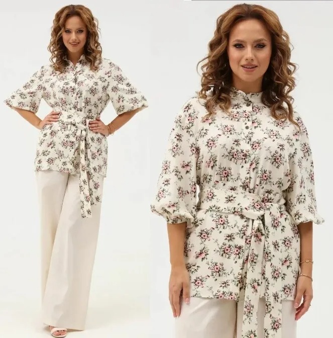 Комплект, блузка, брюки Angelina & Company 1103