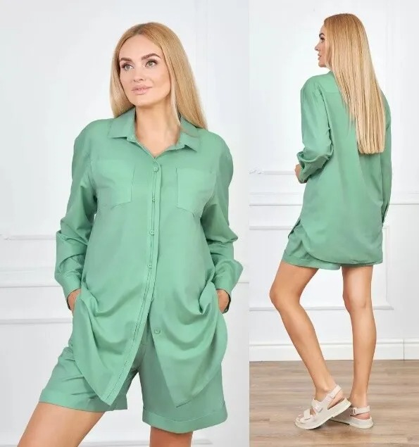 Комплект, блузка, шорты Azzara 838М