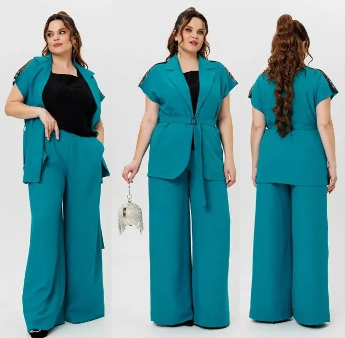 Костюм, брюки, жакет Michel Chic 1408