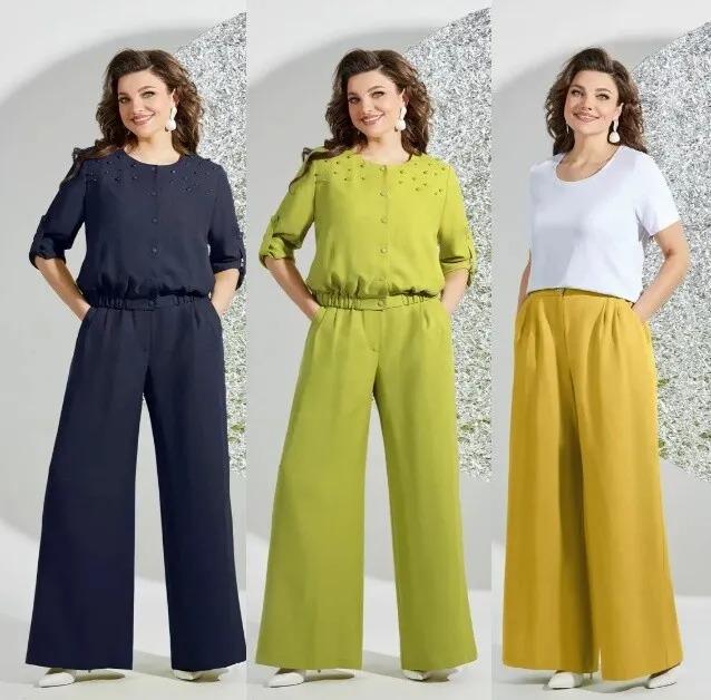 Комплект, майка, брюки Mira Fashion 5440