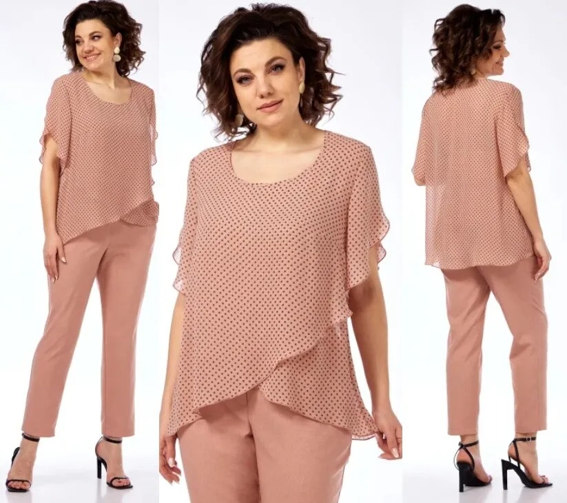 Комплект, блуза, брюки Liona Style 938