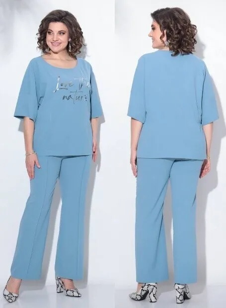 Костюм, блузон, брюки Romanovich Style 2-2363