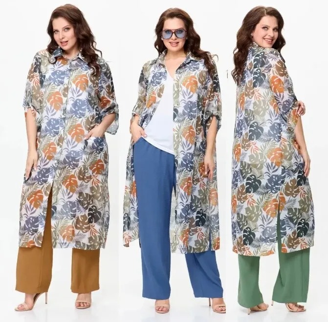 Комплект, брюки, топ OVERYOU М144