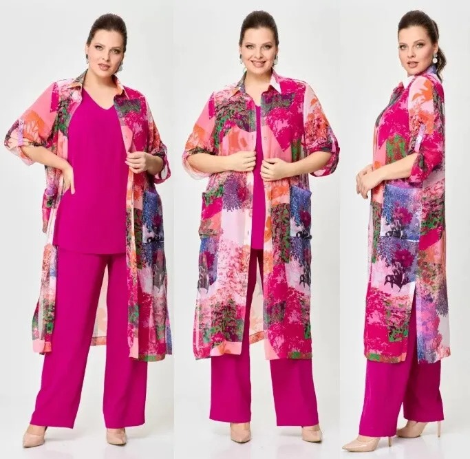 Комплект, брюки, топ OVERYOU М141