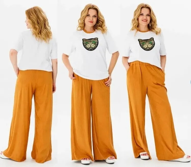 Костюм, футболка, брюки Michel Chic 1383