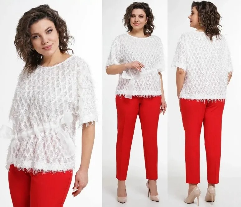 Комплект, блуза, брюки Alani Collection 2335