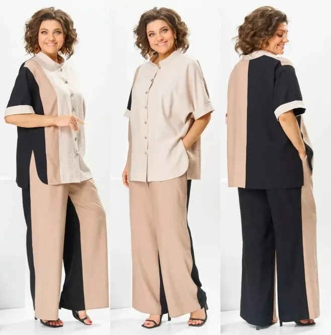 Костюм, блузка, брюки Romanovich Style 2-2799