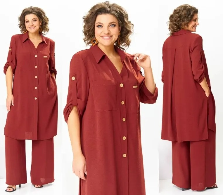 Костюм, блузка, брюки Romanovich Style 2-2784Т