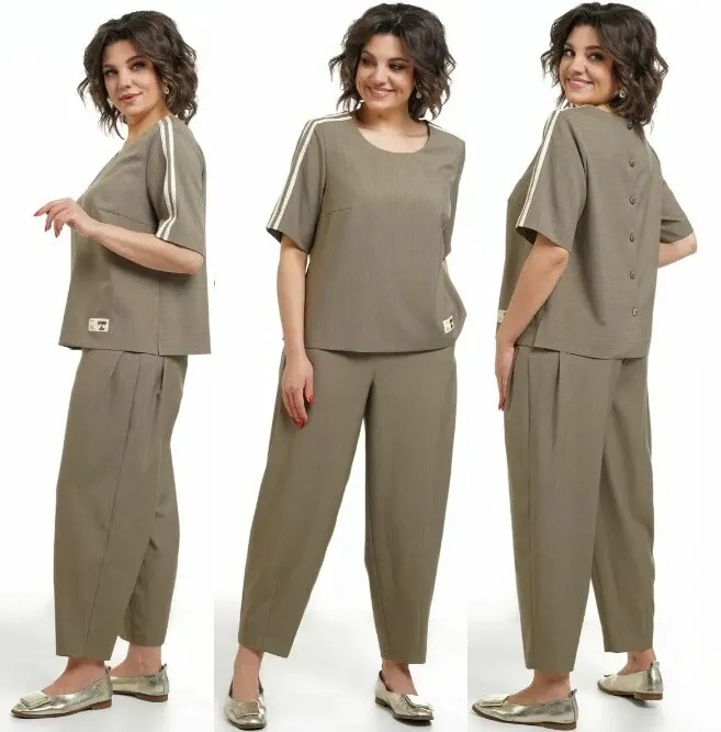 Комплект, блуза, брюки Alani Collection 2316