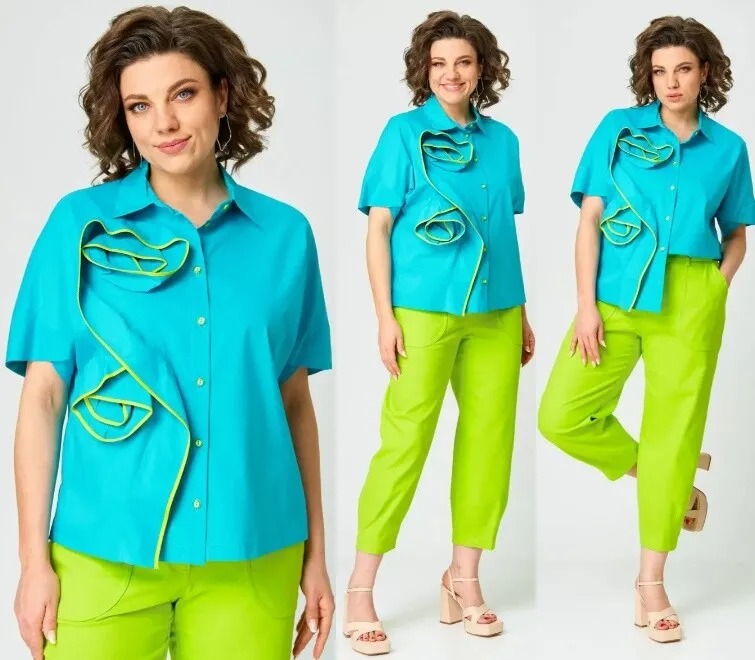 Комплект, джинсы, блуза Danaida 2264