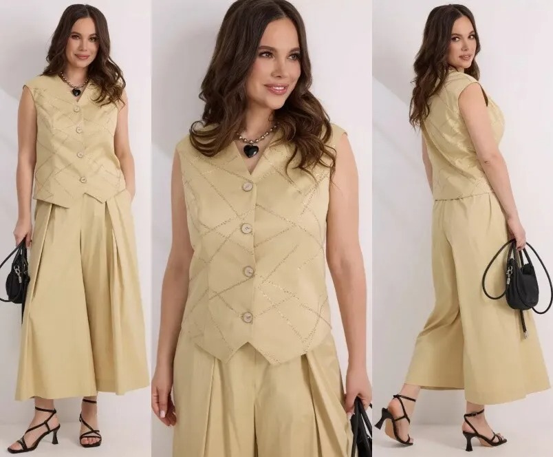 Комплект, жилет, брюки Магия Моды 2584