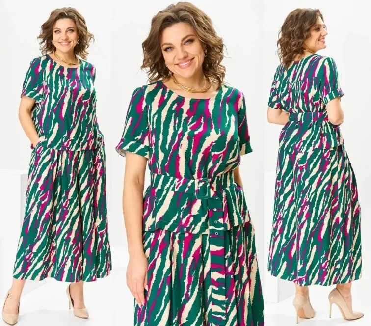 Костюм, блузка, юбка, брюки, блузон Romanovich Style 2-2704М