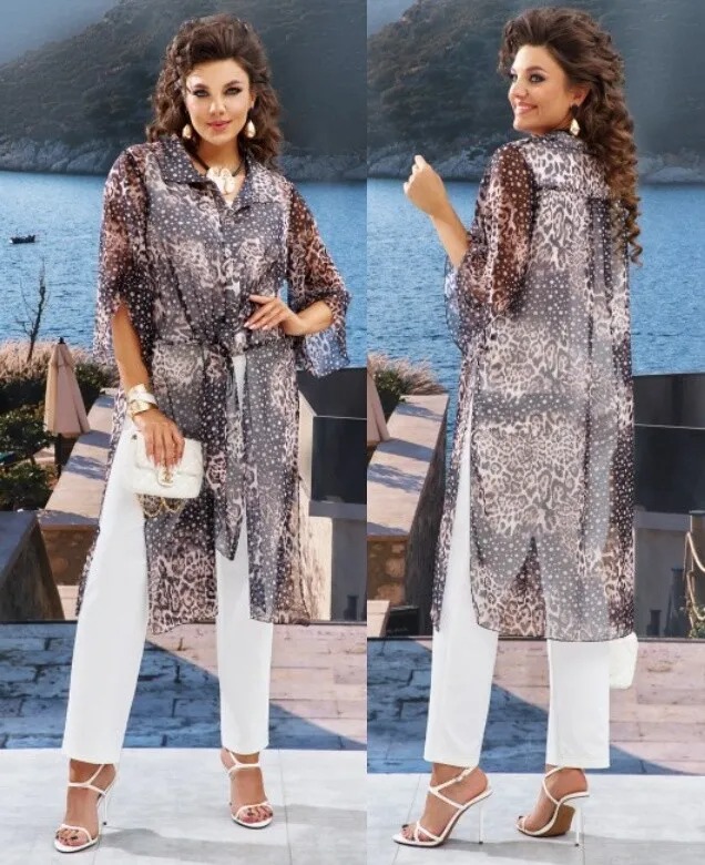 Комплект, блузка, брюки Vittoria Queen 25163