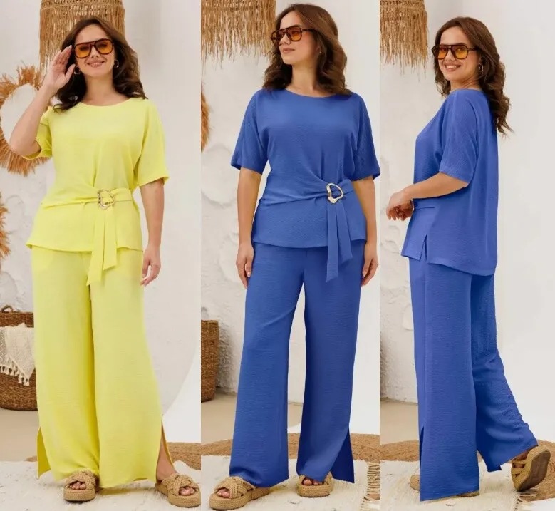 Комплект, блуза, брюки, блузка Invite 6096