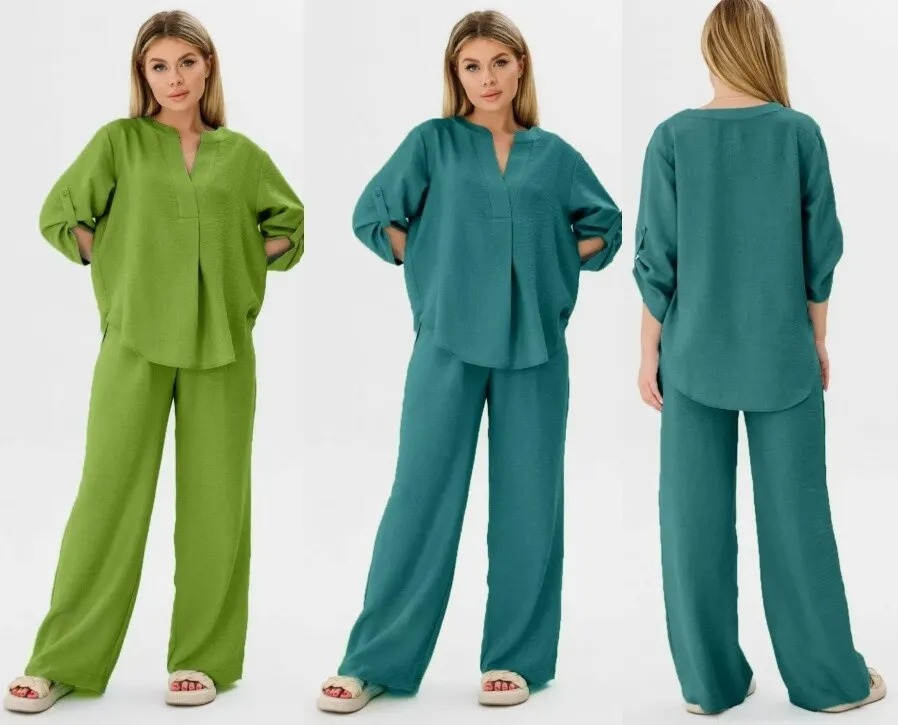 Комплект, блуза, брюки Ambera Style 2075-1