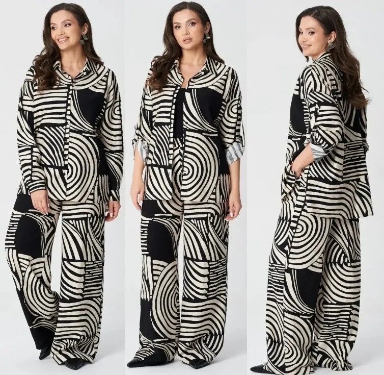 Комплект, блузка, брюки LeNata 20513