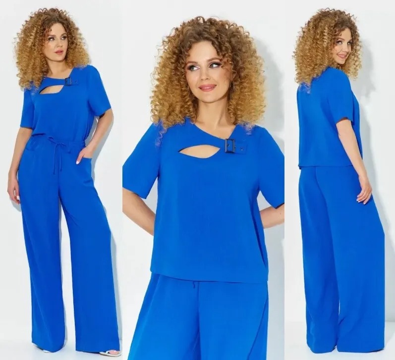 Костюм, блузон, брюки Euromoda 607