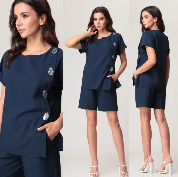 Комплект, блузка Talia Fashion 387