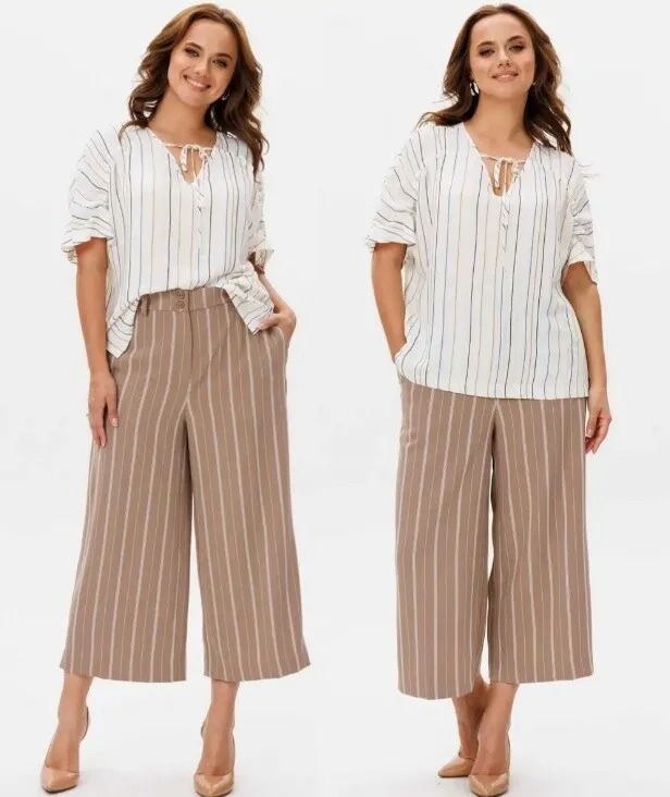 Комплект, блуза, брюки Mislana 6773