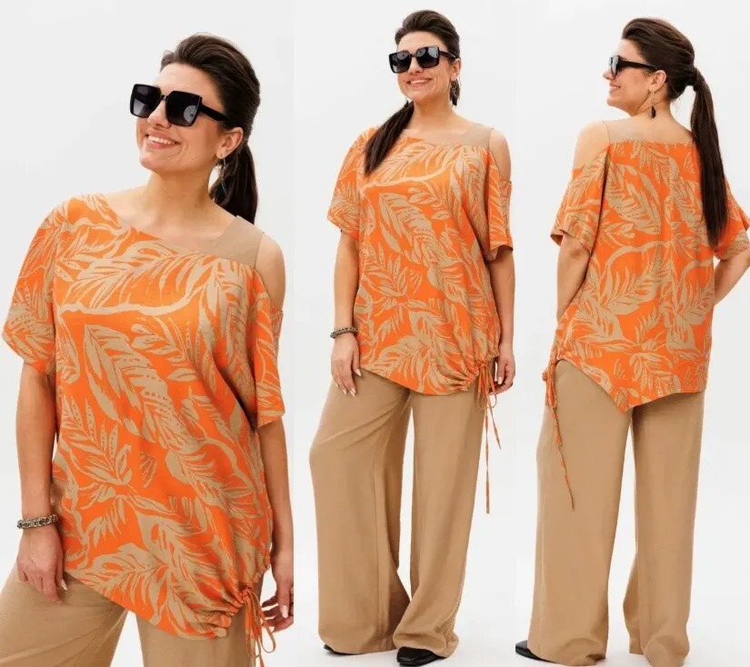 Блуза, брюки Anelli 1537А