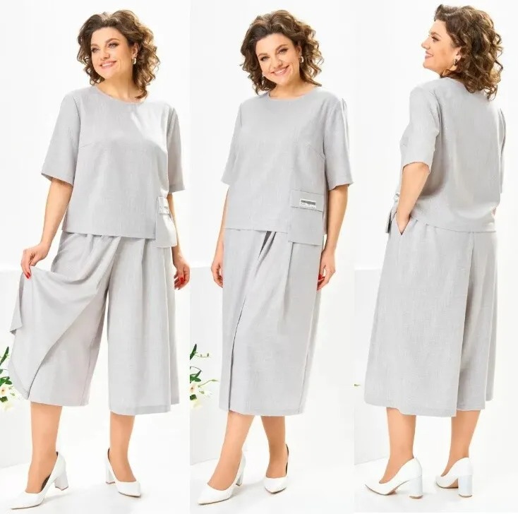 Костюм, блузон, юбка, брюки Romanovich Style 2-2775