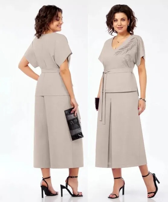 Комплект, блуза, брюки БагираАнТа 1030-2