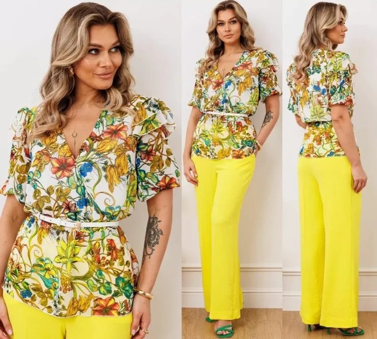 Комплект, блуза, брюки Мода Юрс 2904-2