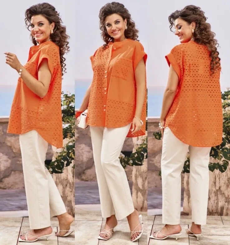 Комплект, блузка, брюки Vittoria Queen 25543