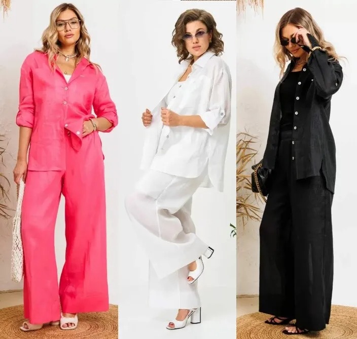 Костюм, блузка, брюки Anastasia 1239