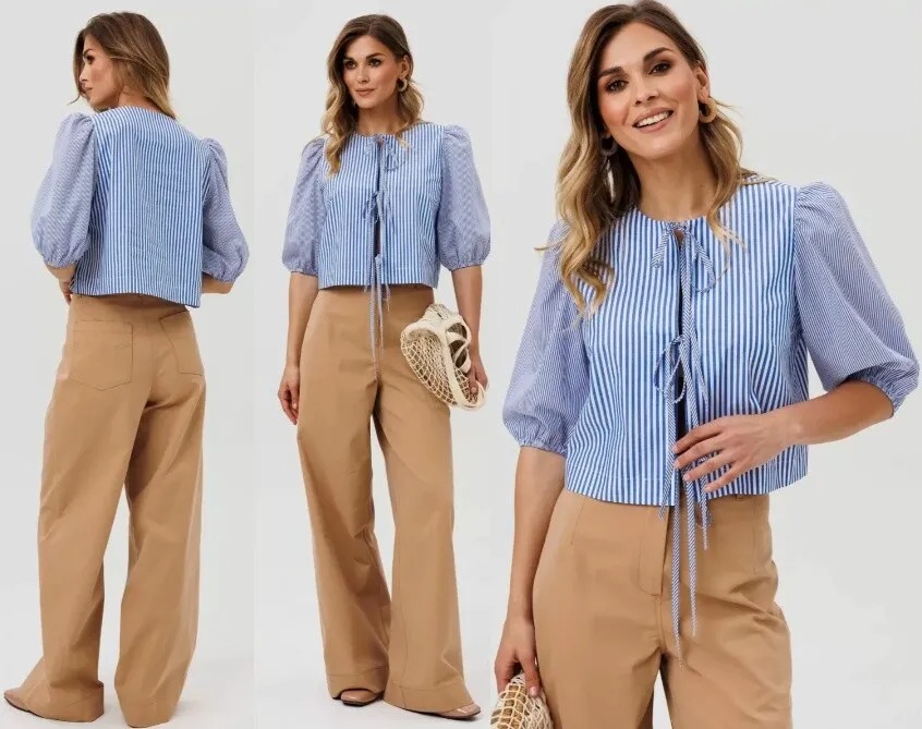 Комплект, блузка, брюки Gizart 5402С