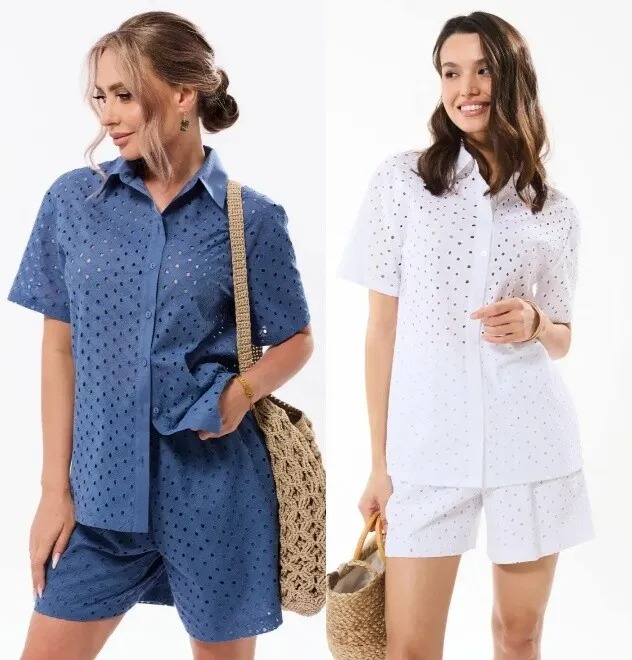 Комплект, блузка, шорты Golden Valley 6658