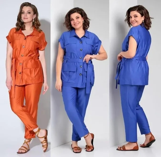 Костюм, жакет, брюки Liona Style 791