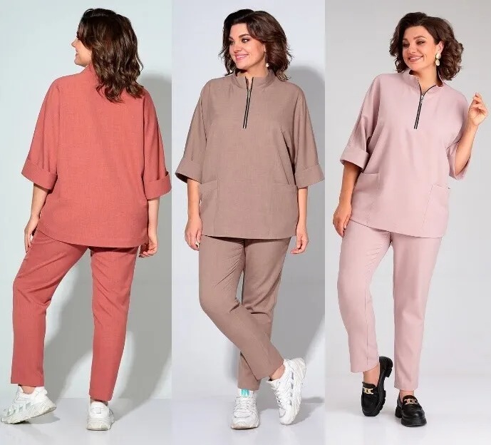 Комплект, брюки, блуза Liona Style 862