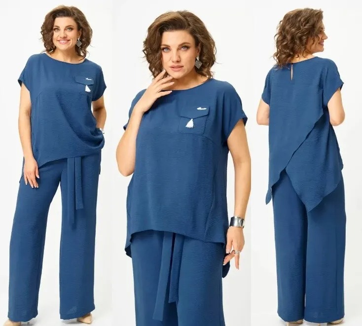 Костюм, брюки, блузка Andina City 9075-25С