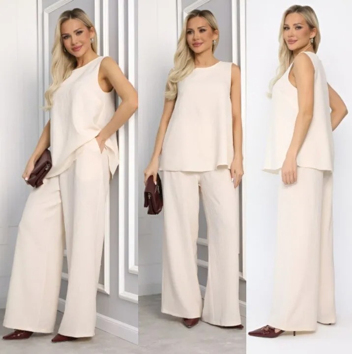 Костюм, топ, брюки LT Collection К13731-12М