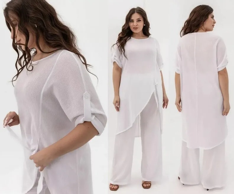 Комплект, туника, брюки ASV 2822