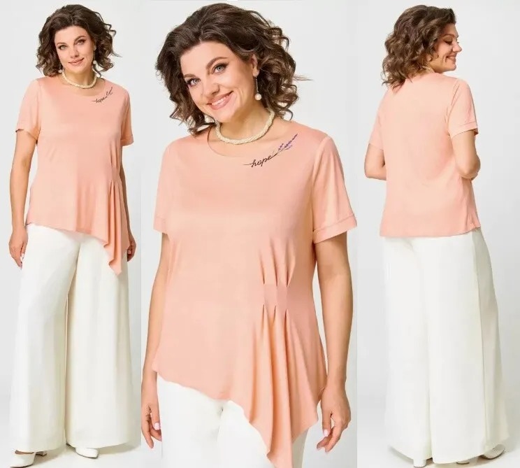 Комплект, блузка, брюки Angelina & Company 1263