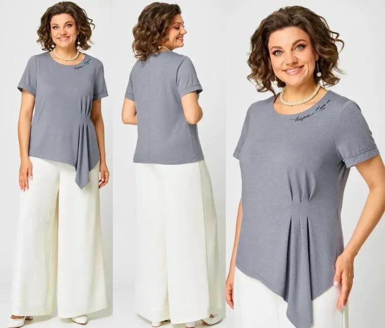 Комплект, блузка, брюки Angelina & Company 1264