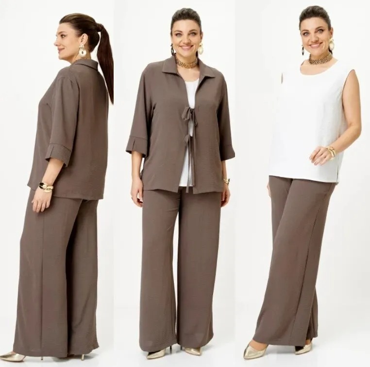 Костюм, жакет, топ, брюки Svetlana-Style 2114-2