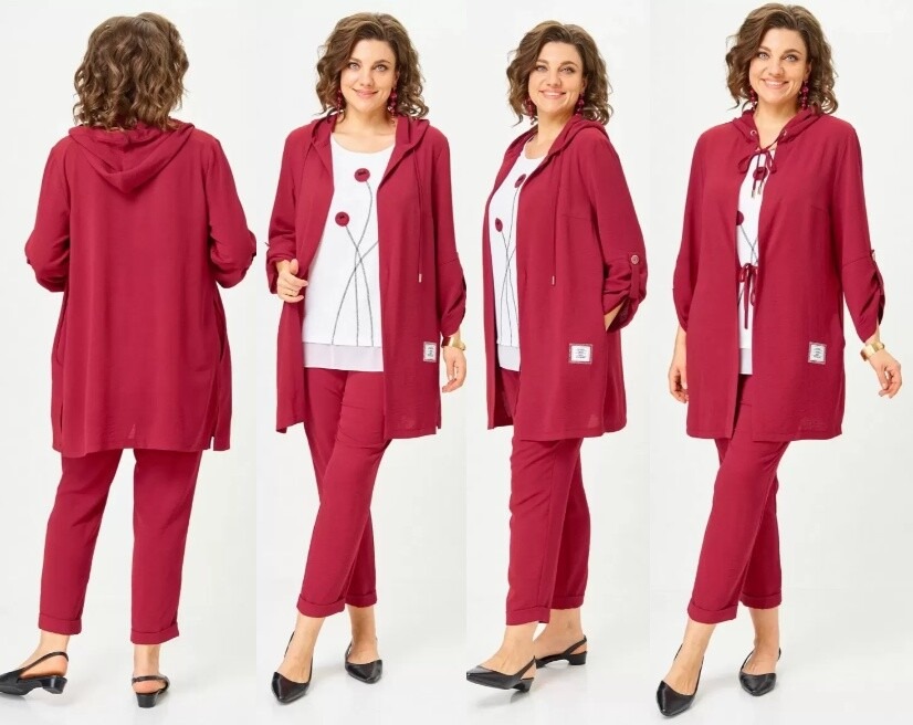 Комплект, кардиган, топ, брюки Svetlana-Style 1527М