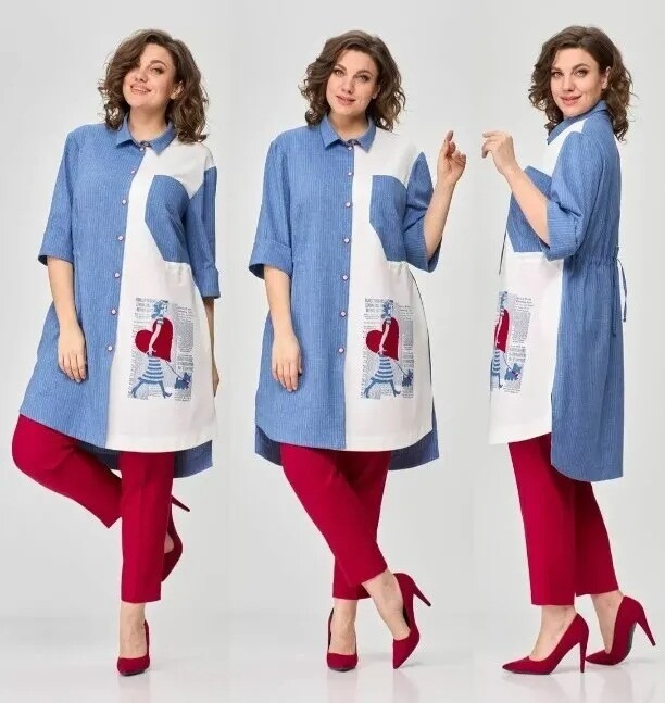 Комплект, брюки SandyNa 13591А